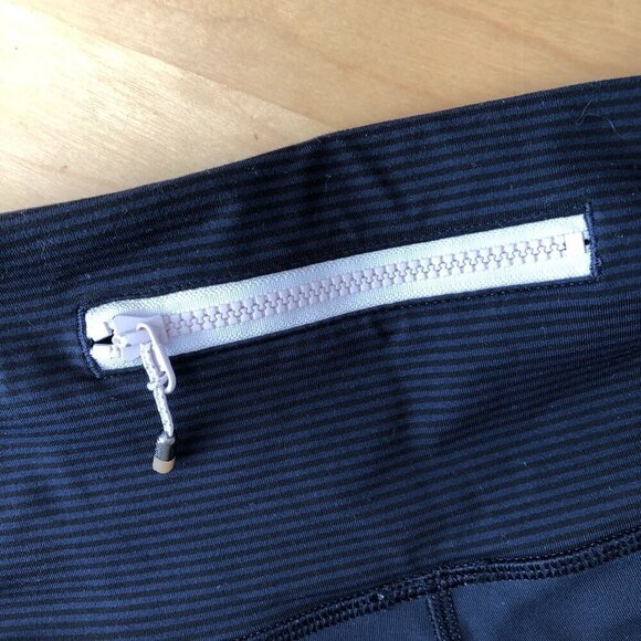 Lululemon Cropped Zip Leg Leggings Tights - Picture 3 of 5